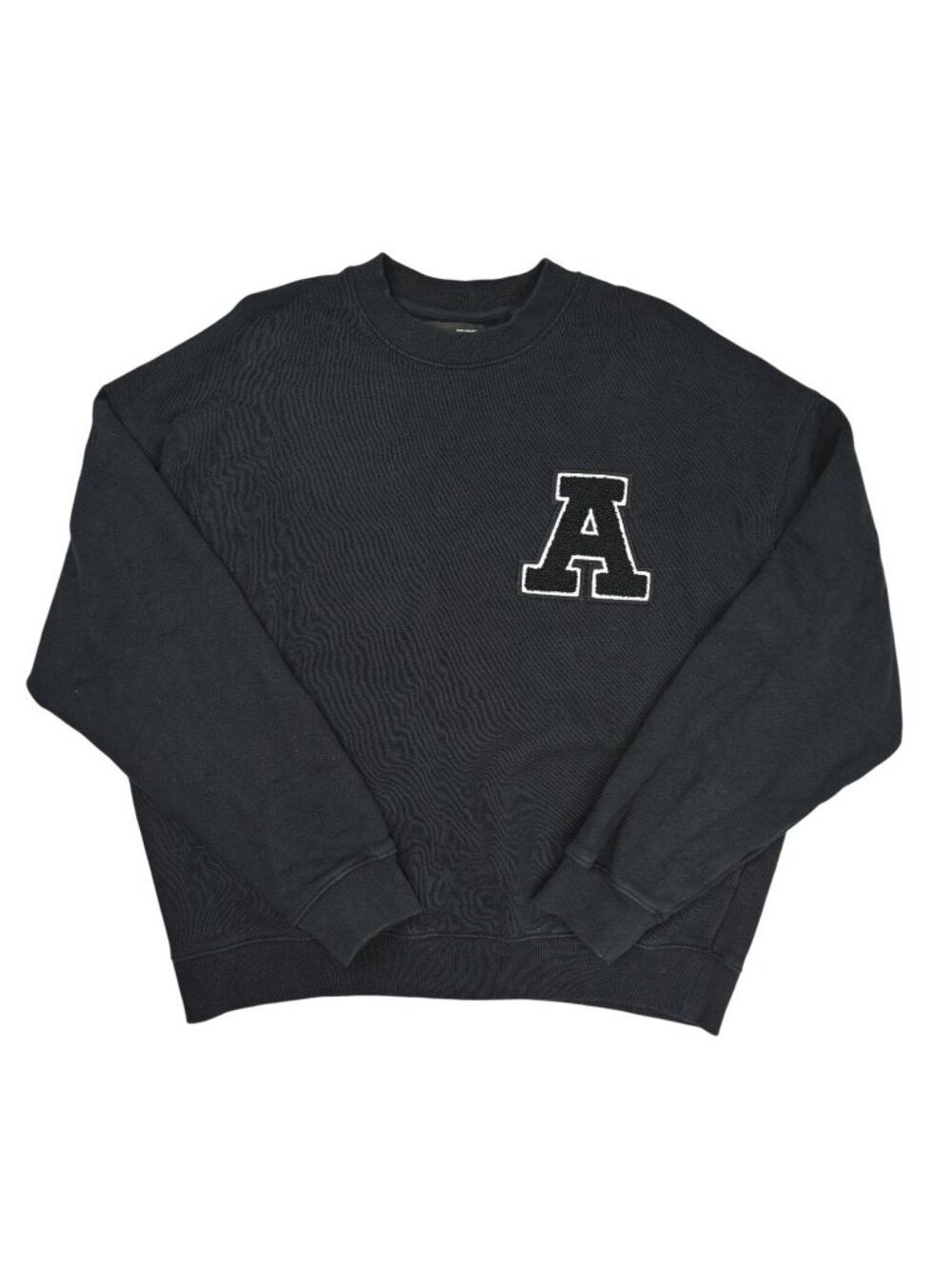 Axel Arigato Logo Patch Team Cotton Sweatshirt in Black